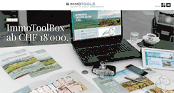 Desktop Screenshot of immotools.ch